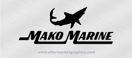 Mako Marine Boats Decals